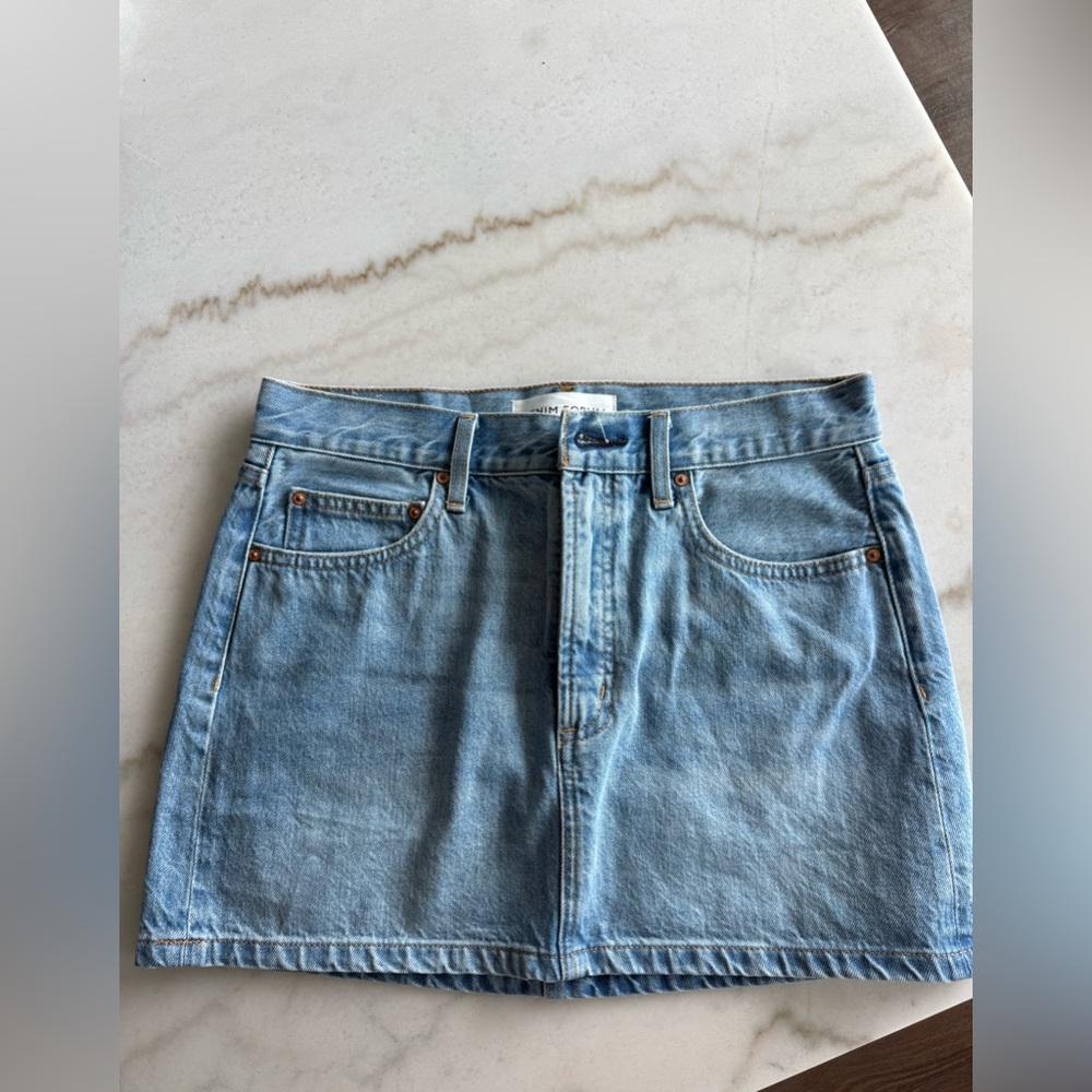 Denim Forum Skirt